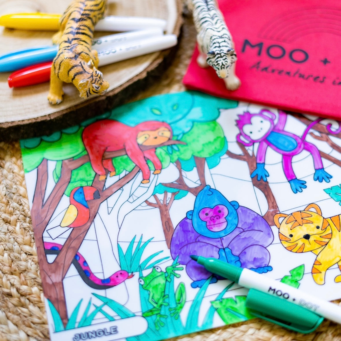 Jungle Mini Mat Set