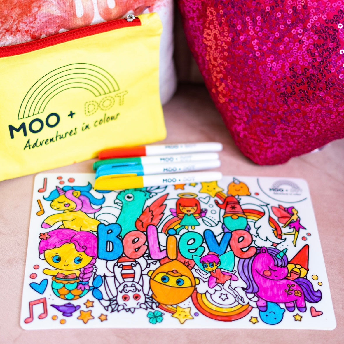 Believe Mini Mat Set