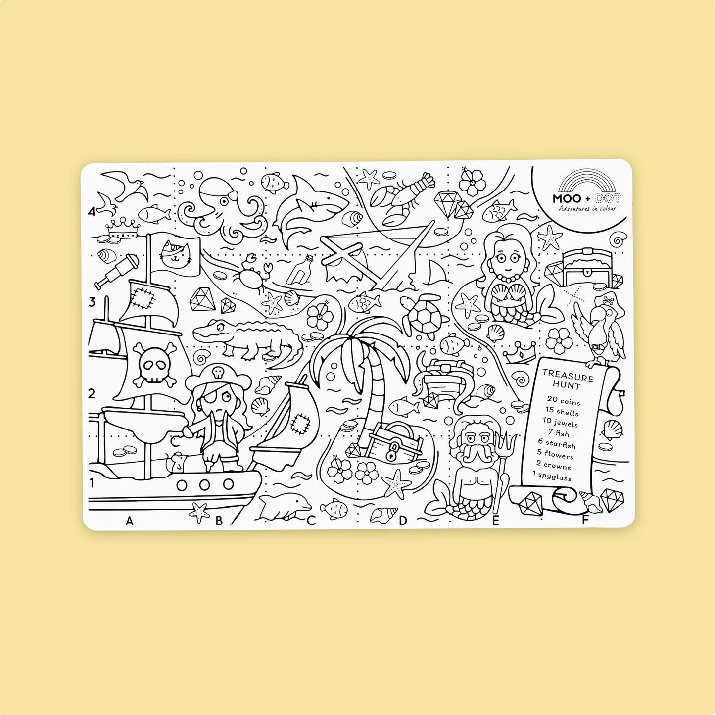 Treasure Mat - Mini Mat Only