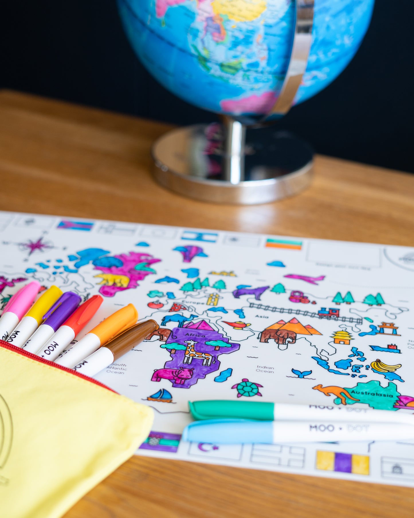 Around the World Mat Set