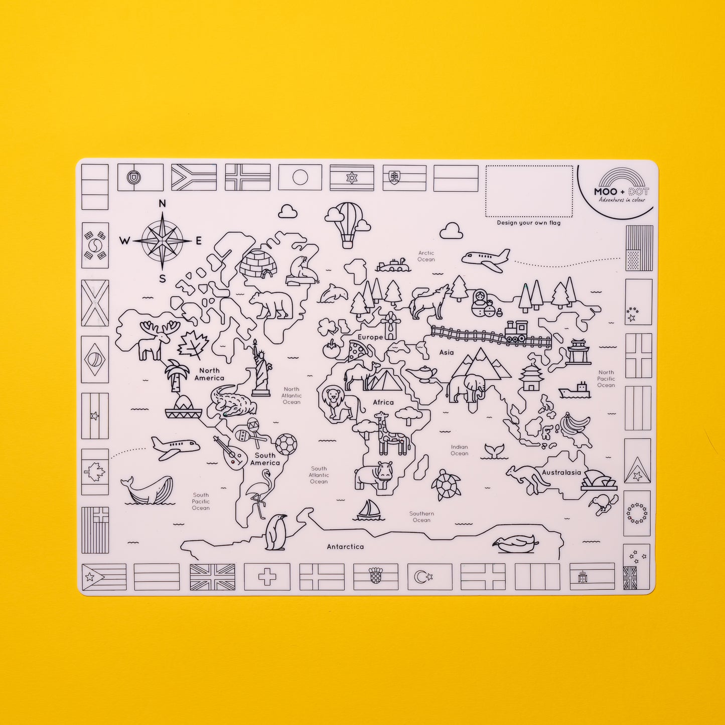 Around the World - mat only