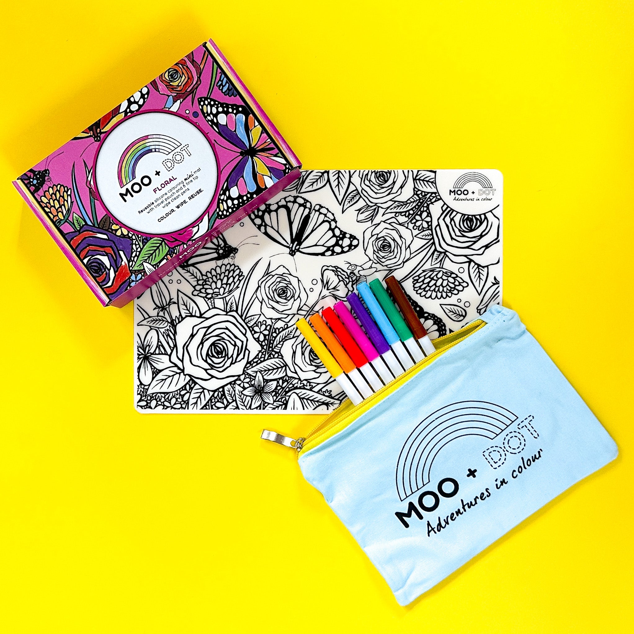 Mini Mat Collection – Moo and Dot