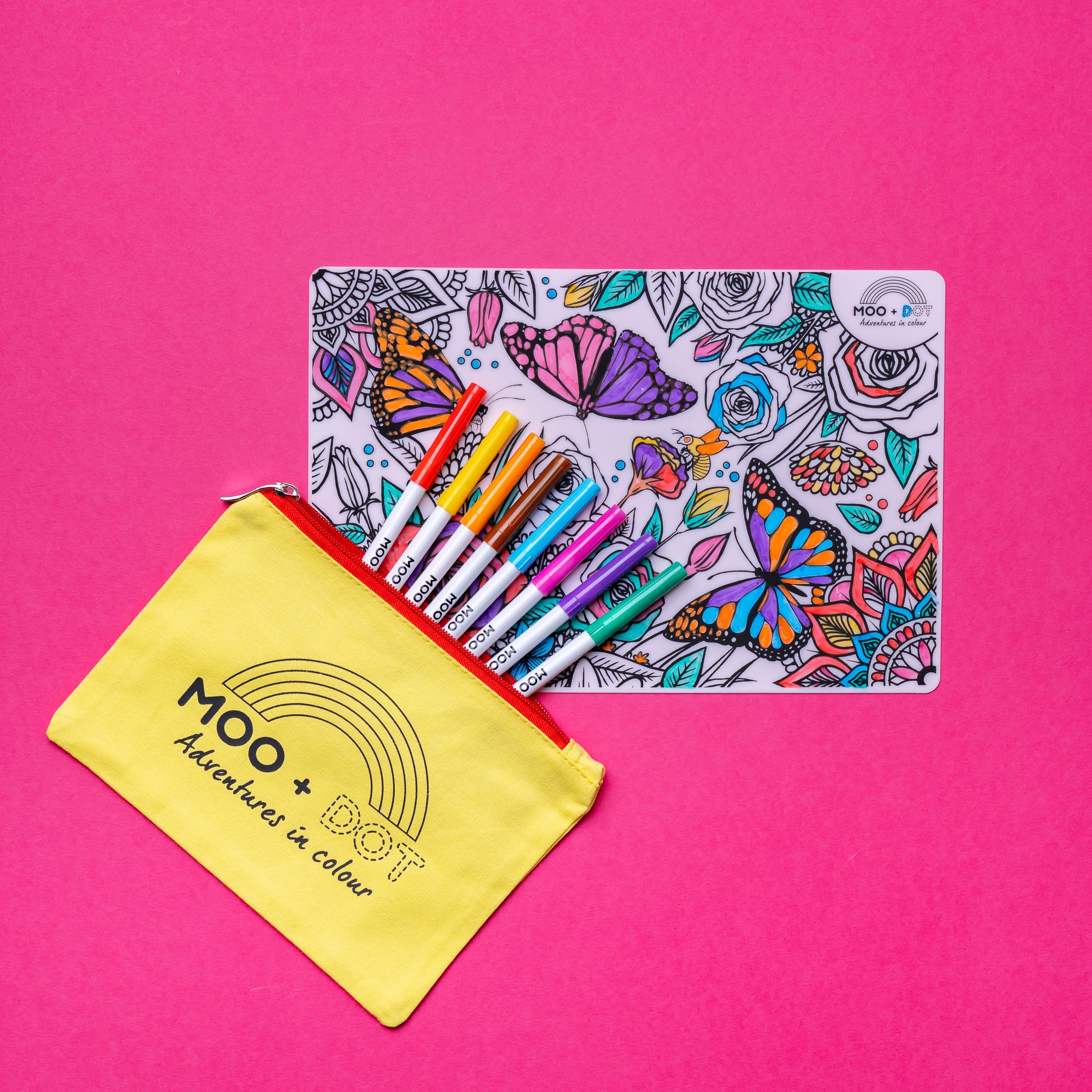 Mini Mat Sets – Moo and Dot
