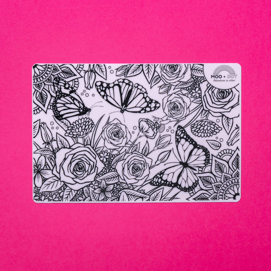 Floral Mini Mat - mat only