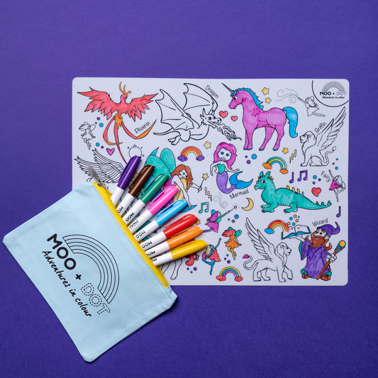 Mythical Creatures Mat Set