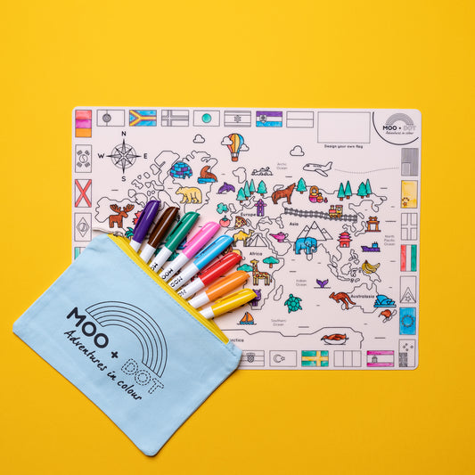 Around the World Mat Set